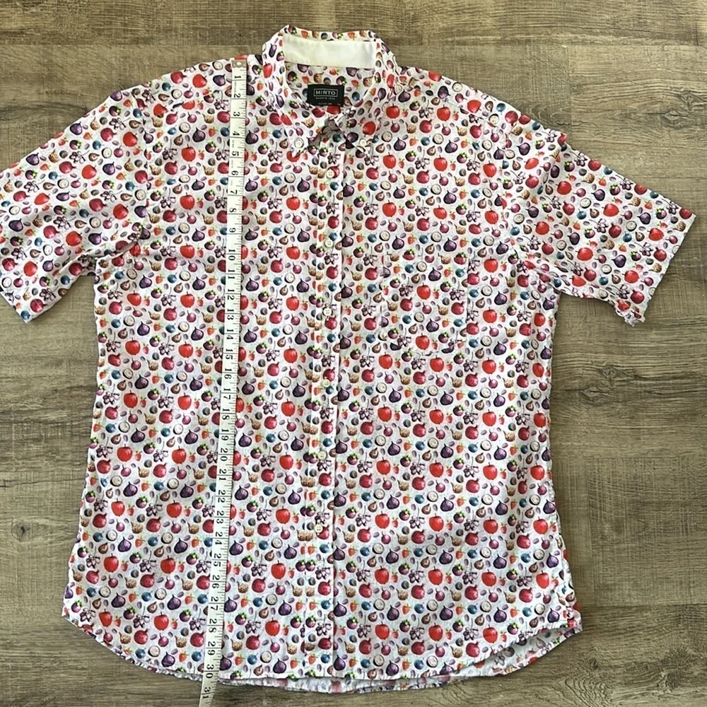 MIRTO vegetable print button down shirt - Picture 10 of 10